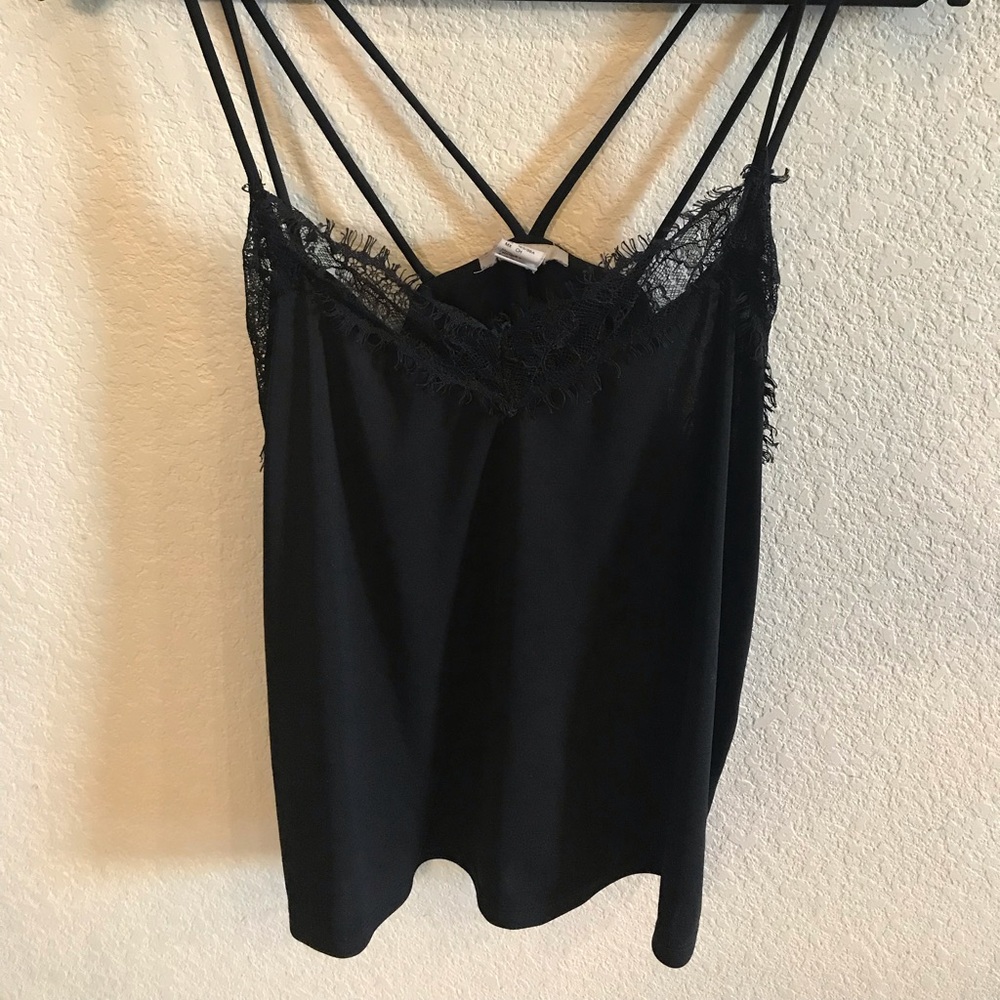 Satin camisole with Lace